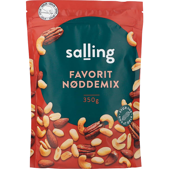 nødder grofthakkede