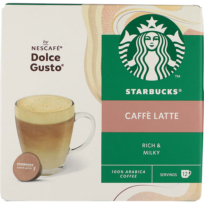 Starbucks Caffé Latte kaffekapsler