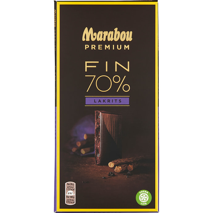 Marabou Premium lakrids 100 g