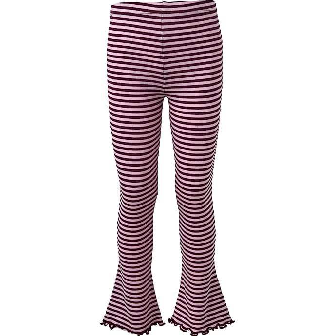 VRS børne leggings med svaj forneden str. 98 - pink