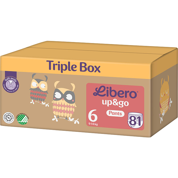 Libero bleer str. 6 13-20 kg - 81 stk