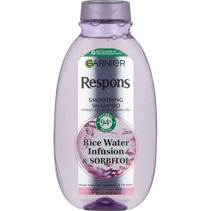 Smooting shampoo m. risvand og sorbitol langt hår
