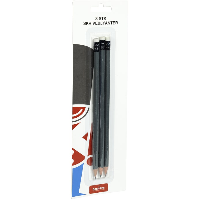 Danpen Blyant 3-pak