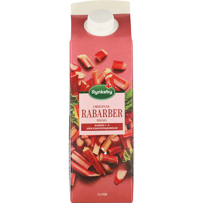 Rabarbersaft til opblanding