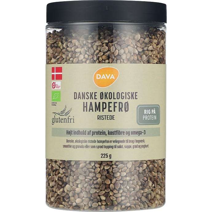 Dava Ristede hampefrø øko