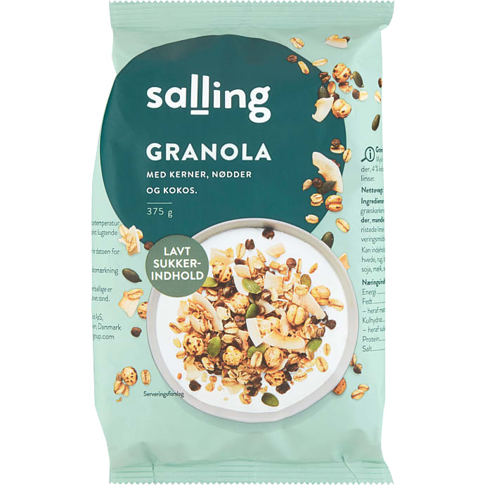 Salling Granola med Kerner, Nødder og Kokos