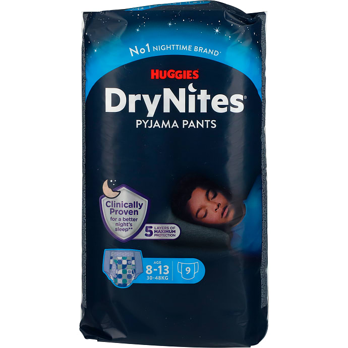 Drynites 8-15 År Dreng 9 stk