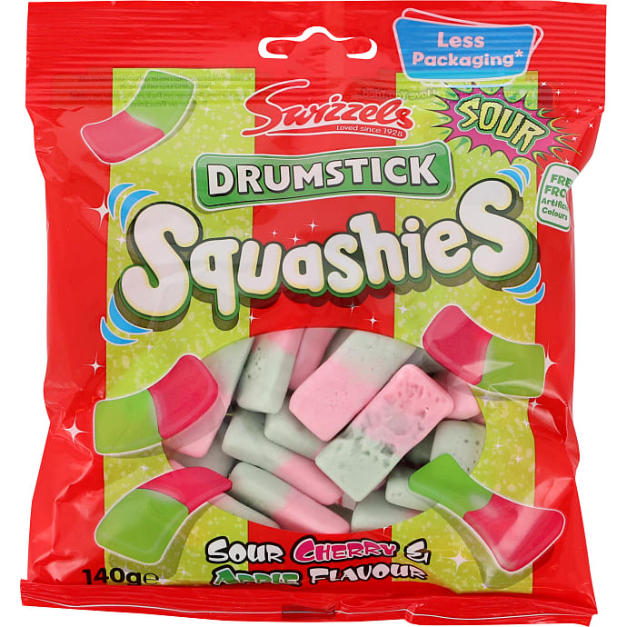 Swizzels Drumstick Squashies Cherry & Apple