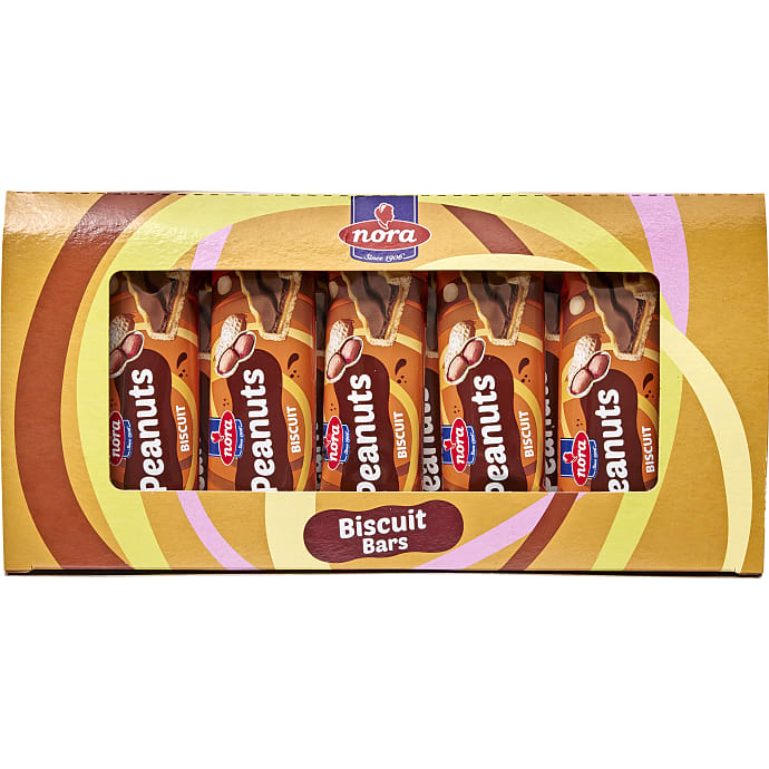 Nøddebar m. mælkechokolade og karamelfyld – produktbillede