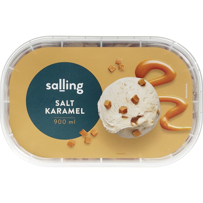 Salling Flødeis Saltkaramel 900 ml