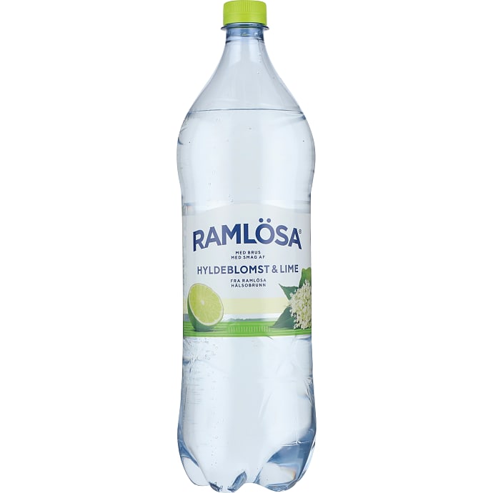 Ramlösa Vand m. brus hyldeblomst og lime 1,5 L