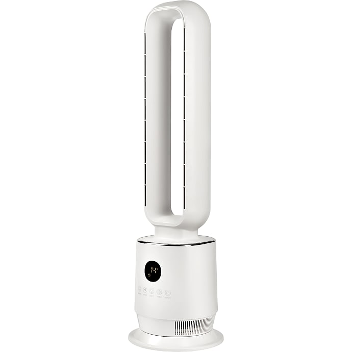 Prosonic gulvventilator 50w - hvid