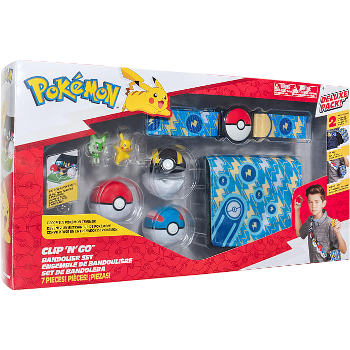 Pokemon Clip 'N' Go sæt - flere varianter - assorteret