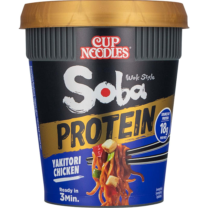 Instant nudler m. ærteprotein, kryddersauce og kyllingesmag – produktbillede