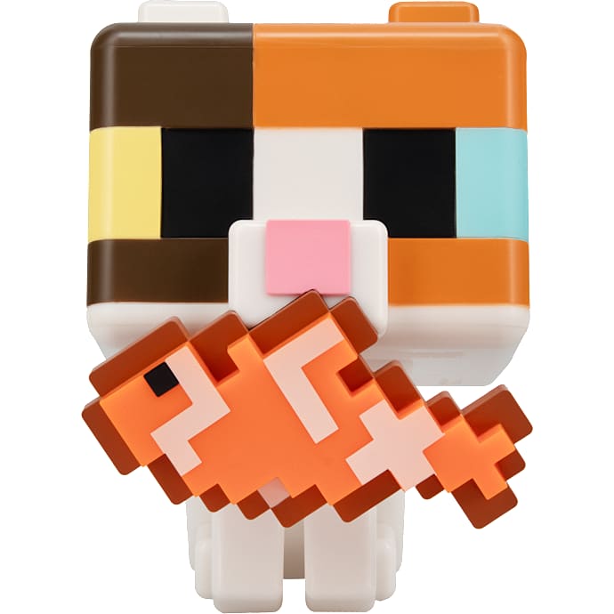Minecraft Cat GloBuddies lampe - multifarvet