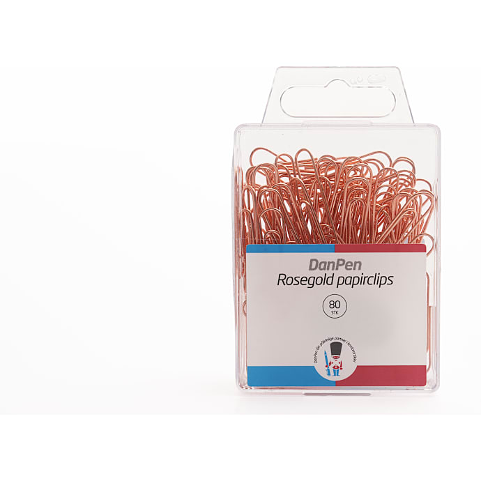Danpen Papirclips Rosegold