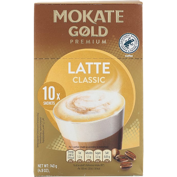 Mokate Latte 10 stk