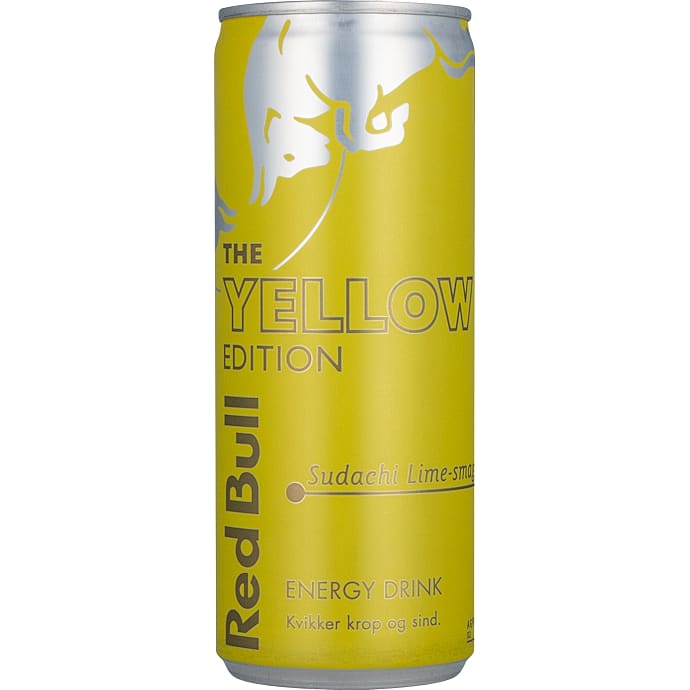 The Yellow Edition energidrik m. sudachi- og limesmag