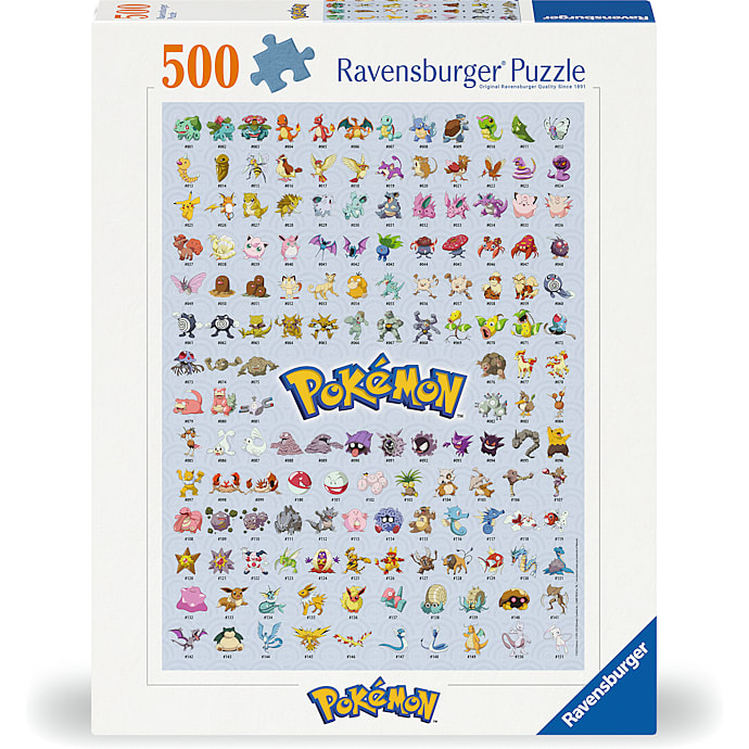 Ravensburger Pokémon Puslespil 500 Brikker