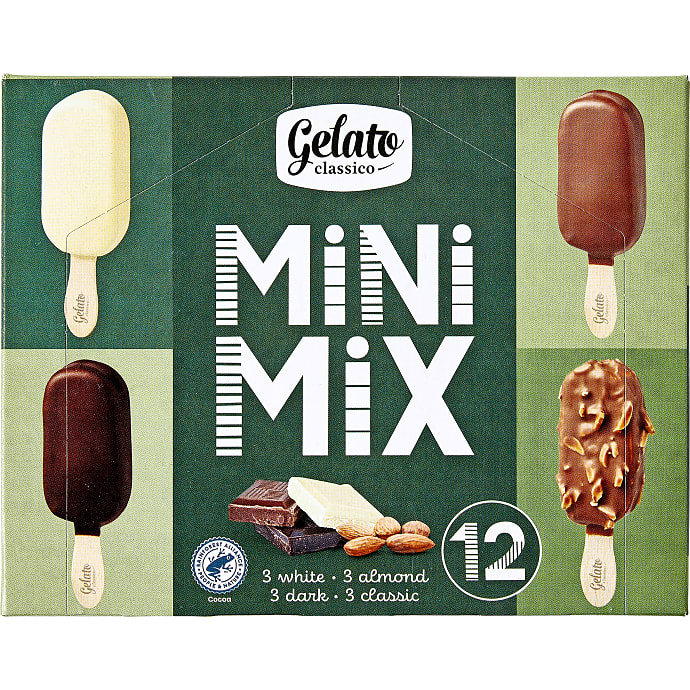 Gelato Classico Blandede ispinde mini 600 ml