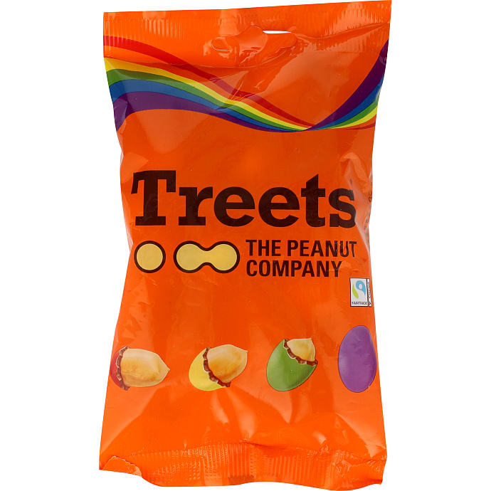 Mælkechokolade m. peanuts og sukkerskal