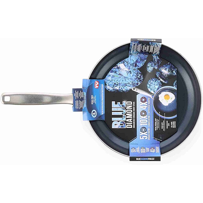 Blue Diamond stegepande - 28 cm