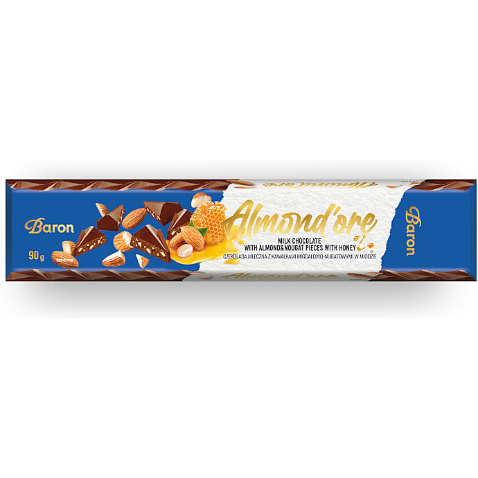 Almondore chokolade mandel nougat 90g  product spec 21238