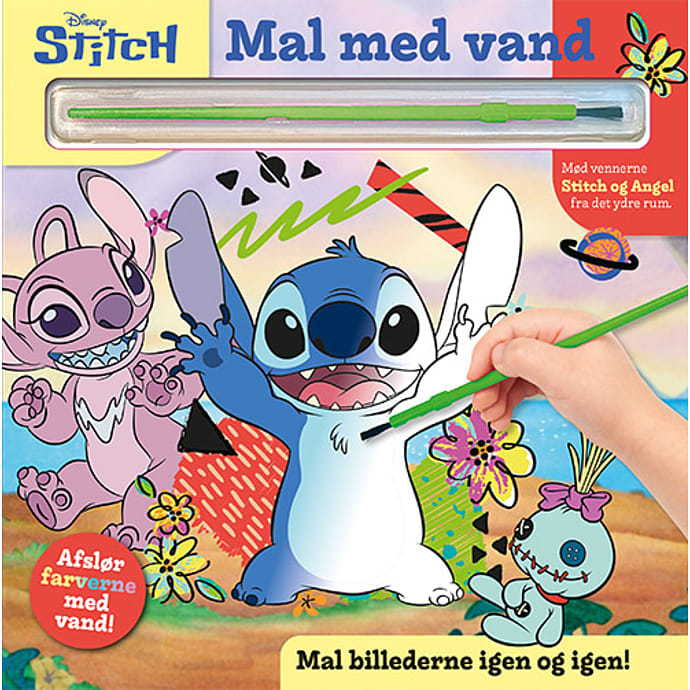 Alvilda Mal med vand Disney Stitch
