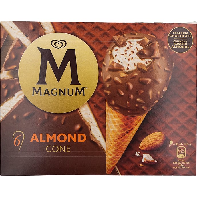Magnum Mini Almond Vaffel 510 ml