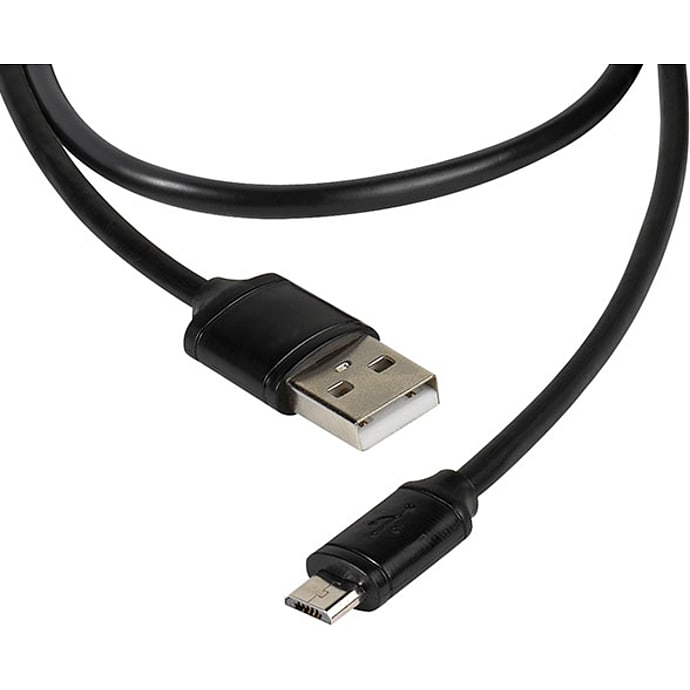 Vivanco Micro USB-kabel sort