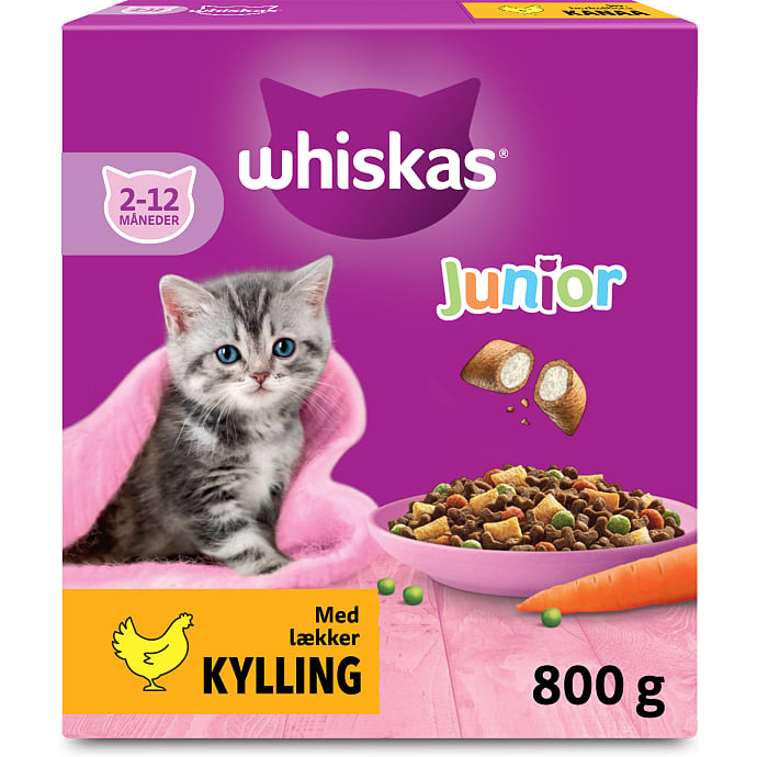 Tørfoder m. kylling junior