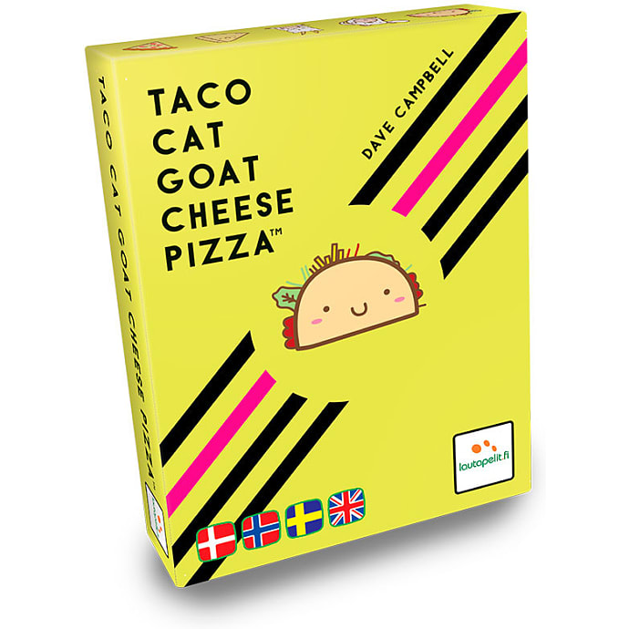 Lautapelit Taco Cat Goat Cheese Pizza
