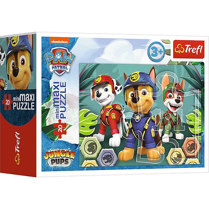 Paw Patrol puslespil - 20 brikker