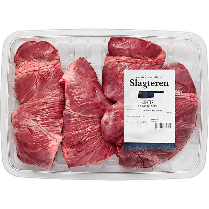 Slagteren Gris Hjerter