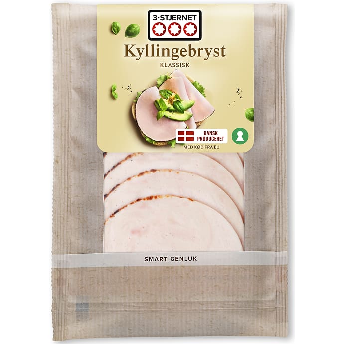 Kyllingebryst i skiver