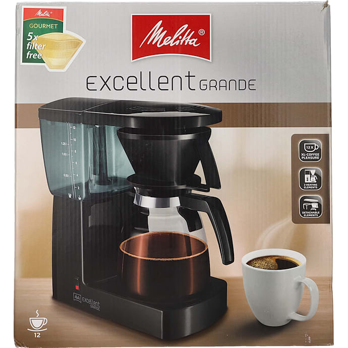 Melitta Excellent Grande 3.0 kaffemaskine - sort