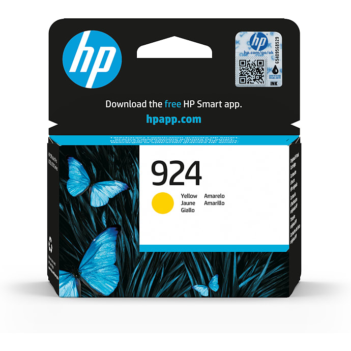 HP 924  blækpatron - gul