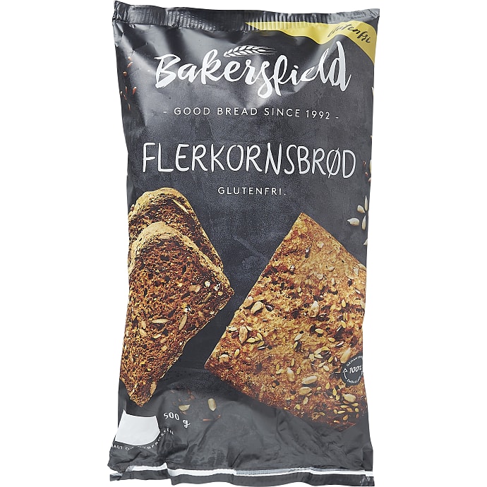Bakersfield Flerkorns brød 500 g