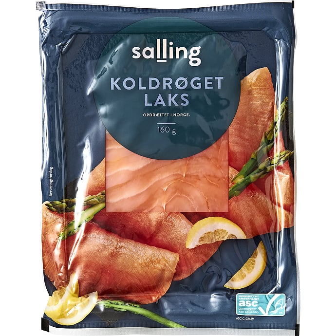 Salling Koldrøget laks i skiver