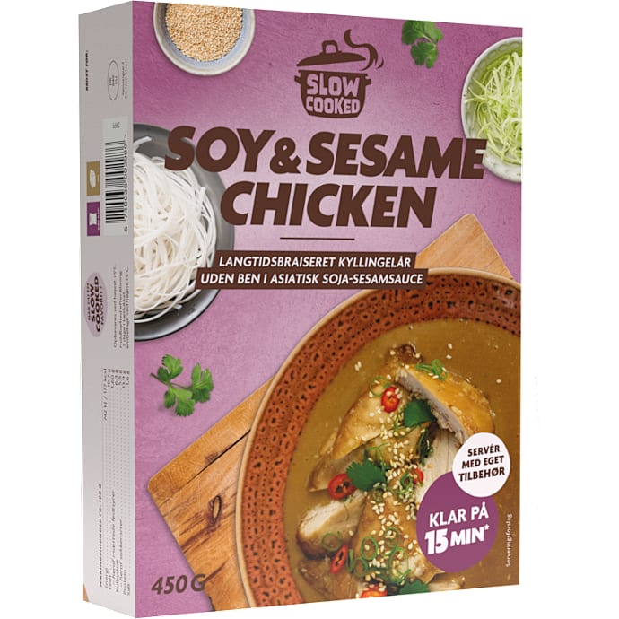Soya og sesam kylling