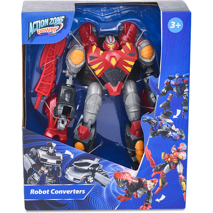 Action Zone converter robot figur - T-Rex