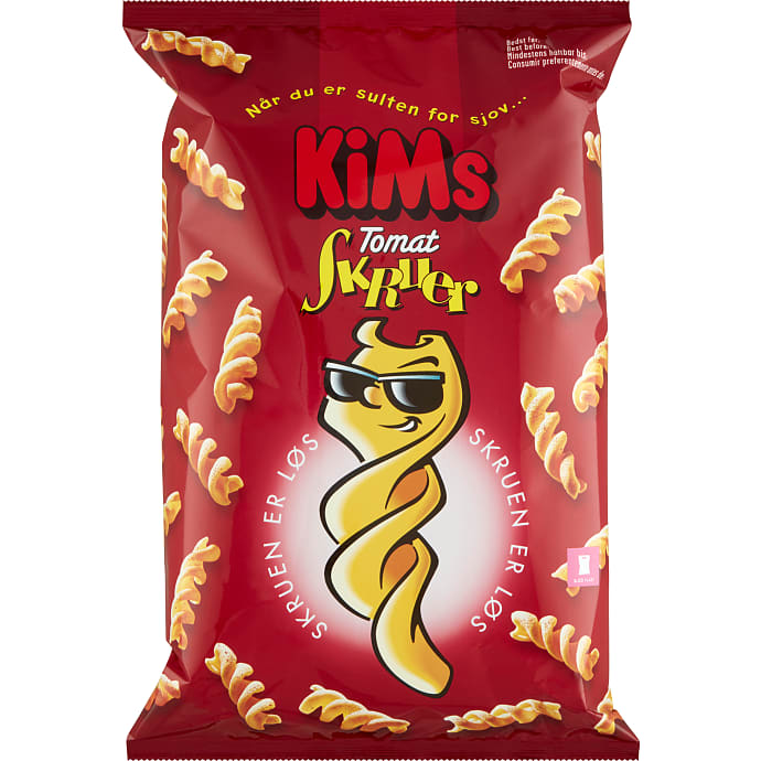 Kims Skruer Tomat 135 g