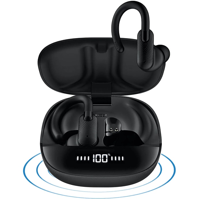 MIXX Sports Charge 2 In-ear høretelefoner Sort