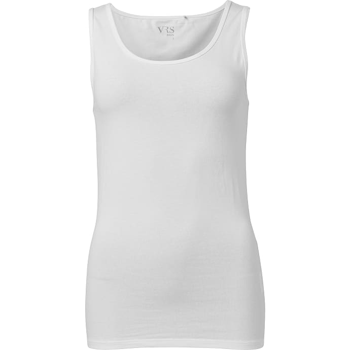 VRS dame basis tanktop str. 2XL - hvid