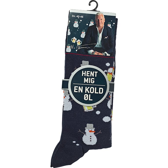 Mads Christensen Herre Strømper Onesize Navy