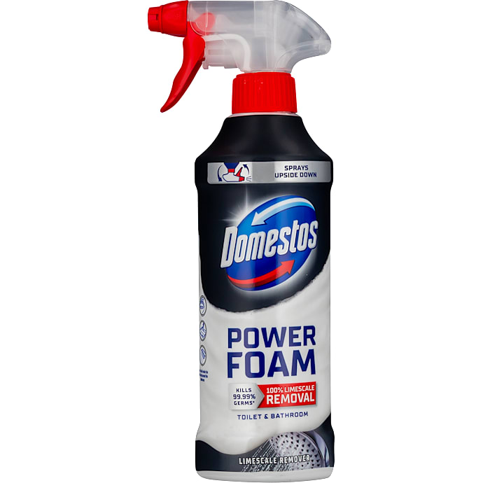 Domestos Toiletrens Skummende Spray Lime