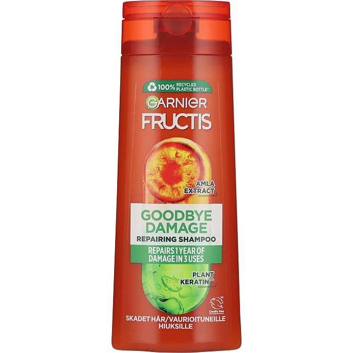 Garnier Shampoo Keraphyll Almafrugt Skadet Hår