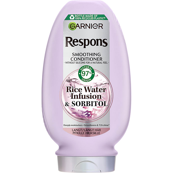 Smooting balsam m. risvand og sorbitol langt hår