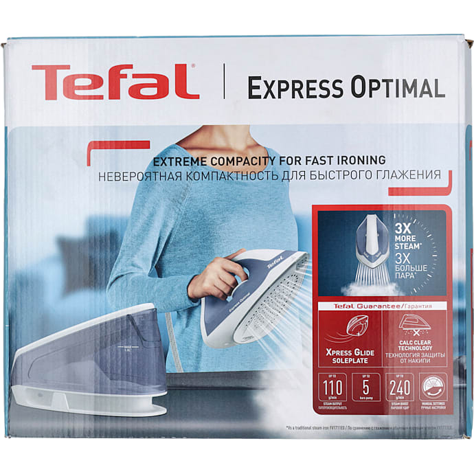 Tefal Express Optimal dampstation SV4110 - hvid
