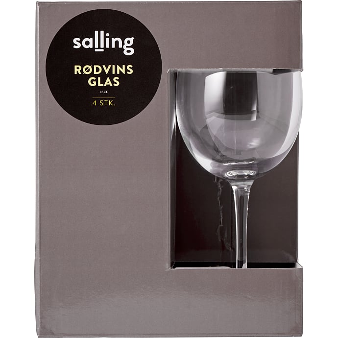 Salling Rødvinsglas 4-pak
